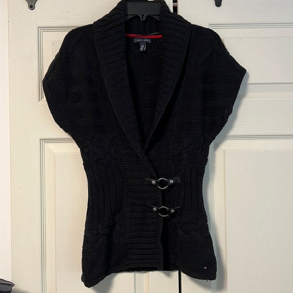 Tommy Black sweater vest